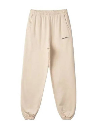 Logo Jogger Pants Beige - SPORTY & RICH - BALAAN 1