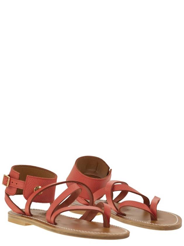 Sandals 70315LKA 218 STRAWBERRY - LONGCHAMP - BALAAN 5