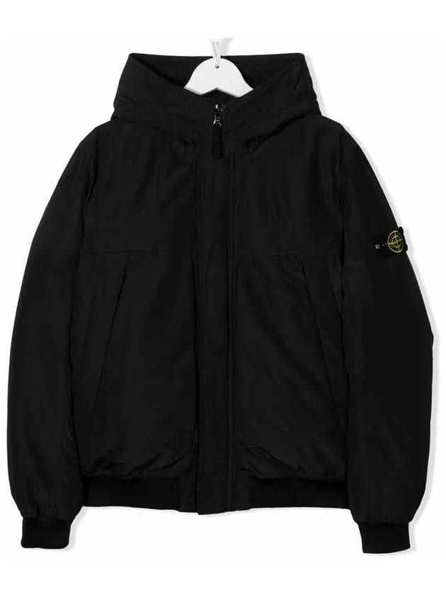 Kids Waffen Padded Jacket Black 751641032 V0029 - STONE ISLAND - BALAAN 2