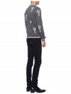 Lobster Merino Crew Neck Knit Top Grey - THOM BROWNE - BALAAN 7