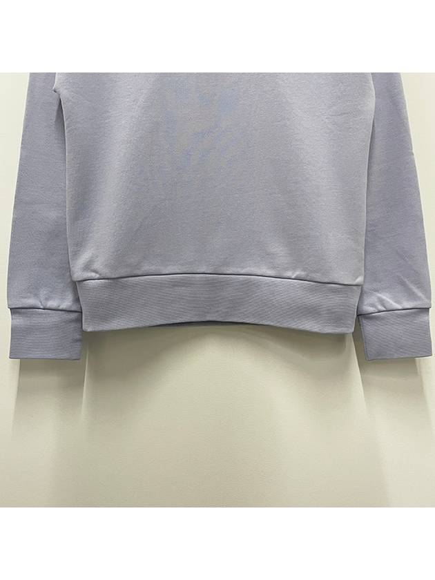 Annie Logo Crew Neck Sweatshirt Light Blue - A.P.C. - BALAAN 5