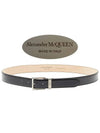 Logo engraved belt 625540 1XI0Y - ALEXANDER MCQUEEN - BALAAN 4