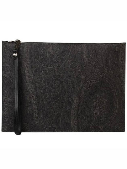 Paisley Clutch Bag Black - ETRO - BALAAN 2