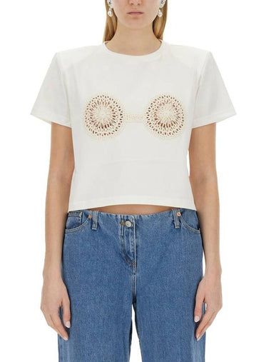 T-SHIRT CON CROCHET BRA - MAGDA BUTRYM - BALAAN 1