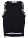 C23FVT008W Pole Check V-neck Vest - CHUCUCHU - BALAAN 2