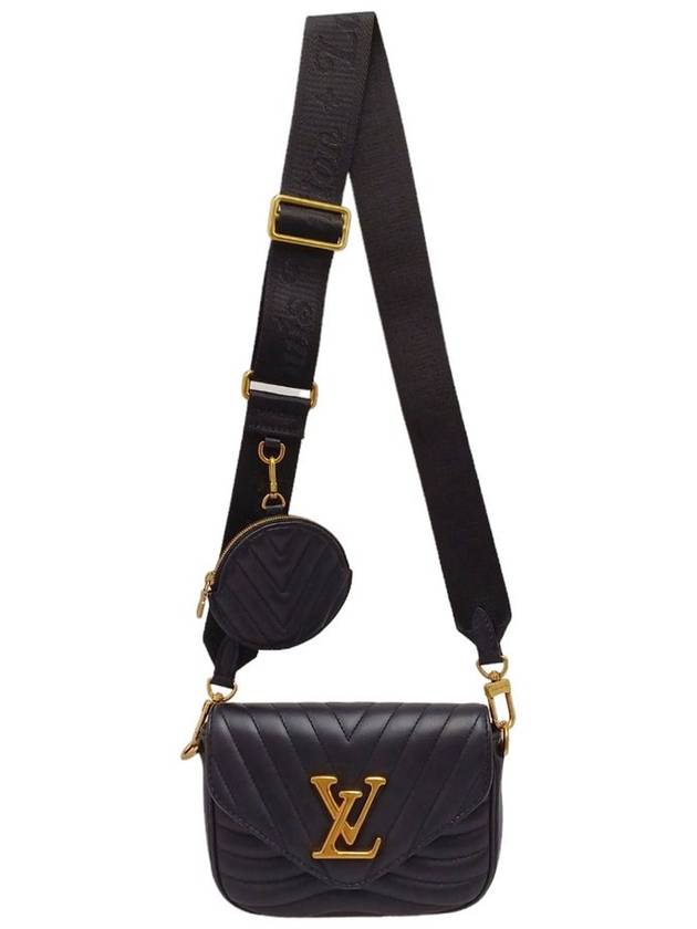 Women s M56461 Black Leather New Wave Multi Pochette Shoulder Crossbody Bag - LOUIS VUITTON - BALAAN 6