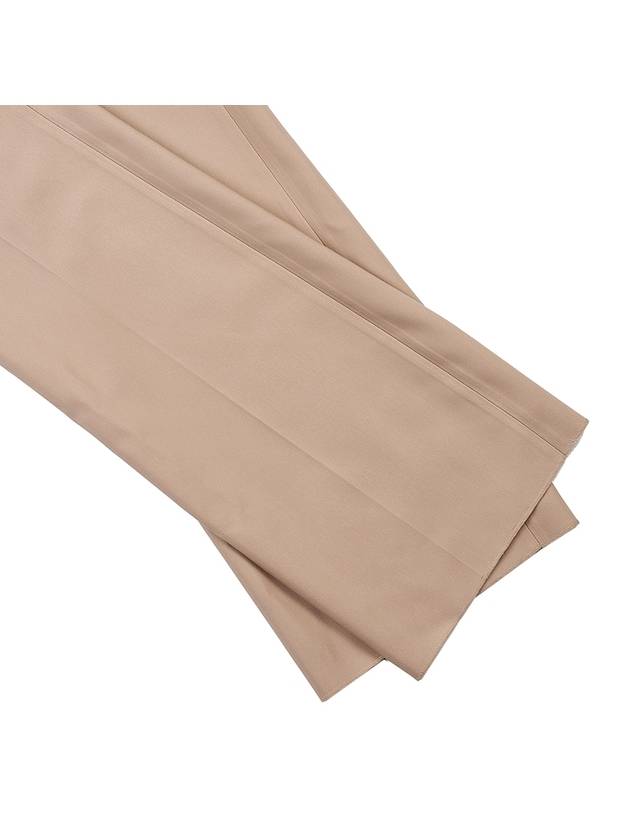 Flare Cotton Slacks Beige - DIOR - BALAAN 6