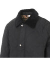 Quilted Thermoregulated Barn Jacket Black - BURBERRY - BALAAN 5