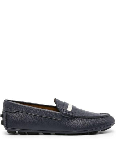 Kerbs Leather Driving Shoes Navy - BALLY - BALAAN 1