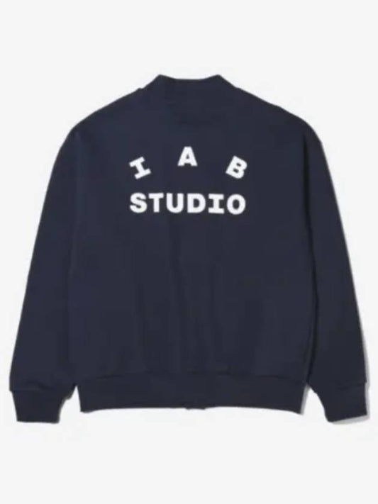 Cotton Stadium Jacket Navy 21SS - IAB STUDIO - BALAAN 2