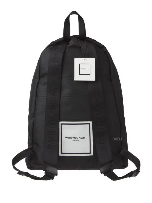 Logo Cordura Backpack Black - WOOYOUNGMI - BALAAN 4