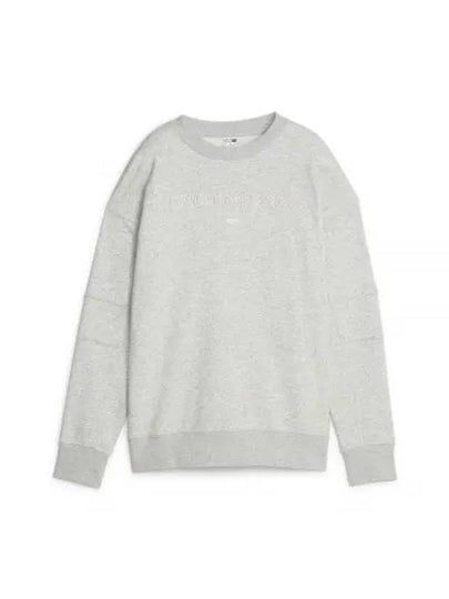 Team Crew Neck Sweatshirt Grey - PUMA - BALAAN 2