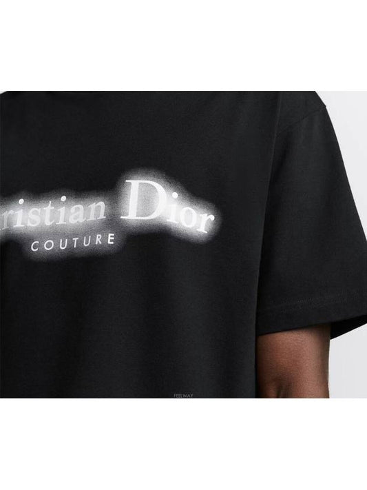 Christian Dior Couture T Shirt Casual Fit Black - DIOR - BALAAN 2