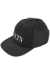 V Logo Ball Cap Black - VALENTINO - BALAAN 2