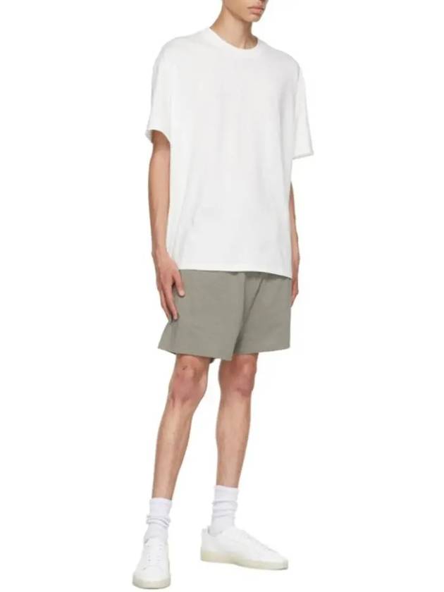 Fear of God Essentials 3 Pack Logo Print Cotton Crew Neck Short Sleeve TShirt White - FEAR OF GOD ESSENTIALS - BALAAN 4