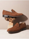 Allen Suede Stitch Loafer SBW - FLAP'F - BALAAN 1