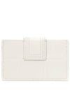 Le Porte Carte Bambino Leather Card Wallet Ivory - JACQUEMUS - BALAAN 3