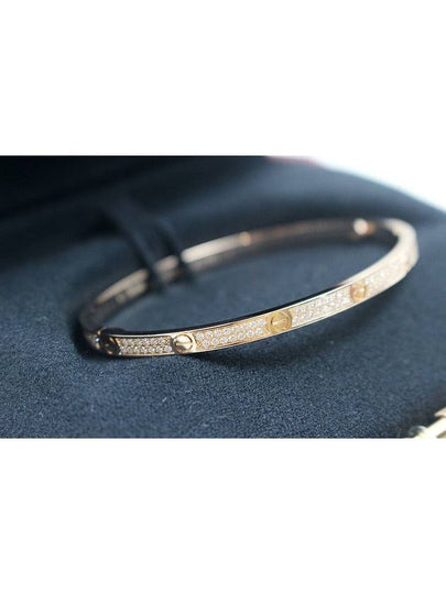 Love diamond pave setting bracelet N6710717 No 17 - CARTIER - BALAAN 2