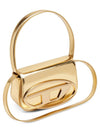 1DR Mirrored Leather Shoulder Bag Gold - DIESEL - BALAAN 3