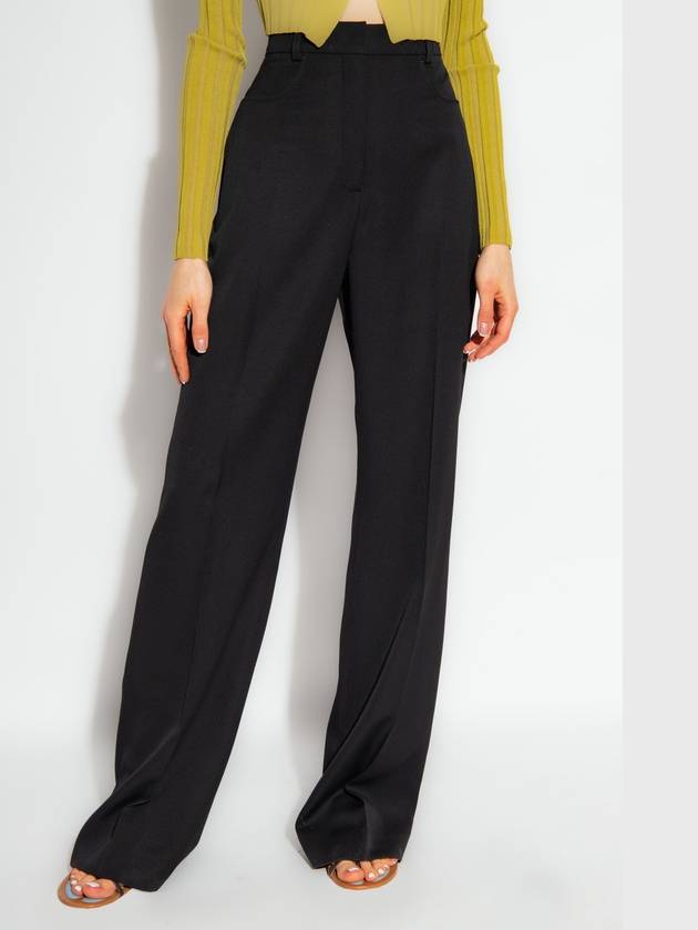 Le Pantalon Sauge High Waisted Pants Black - JACQUEMUS - BALAAN 4