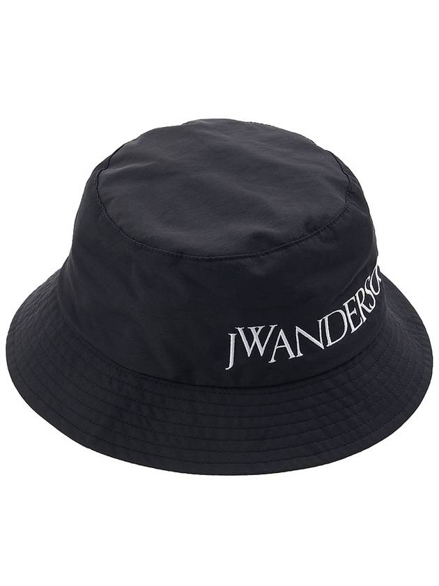 Embroidered Logo Bucket Hat Black - JW ANDERSON - BALAAN 5