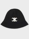 Seamless Cashmere Bucket Hat Black - CELINE - BALAAN 2