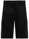 Metropolis Series Stretch Sateen Cargo Shorts Black - CP COMPANY - BALAAN 2