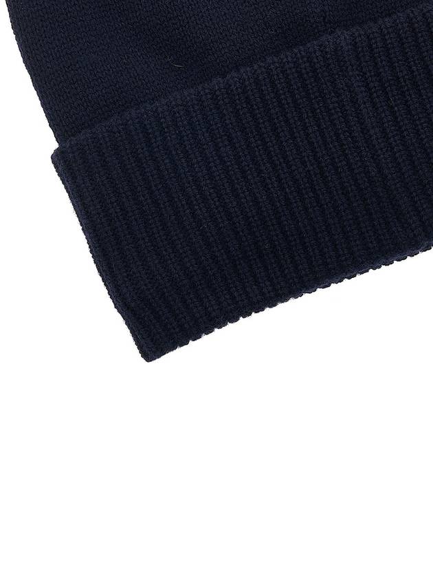 signature V logo wool beanie - VALENTINO - BALAAN.