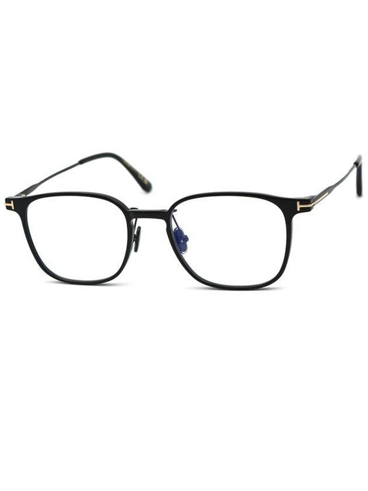 Eyewear Square Acetate Eyeglasses Black - TOM FORD - BALAAN 1
