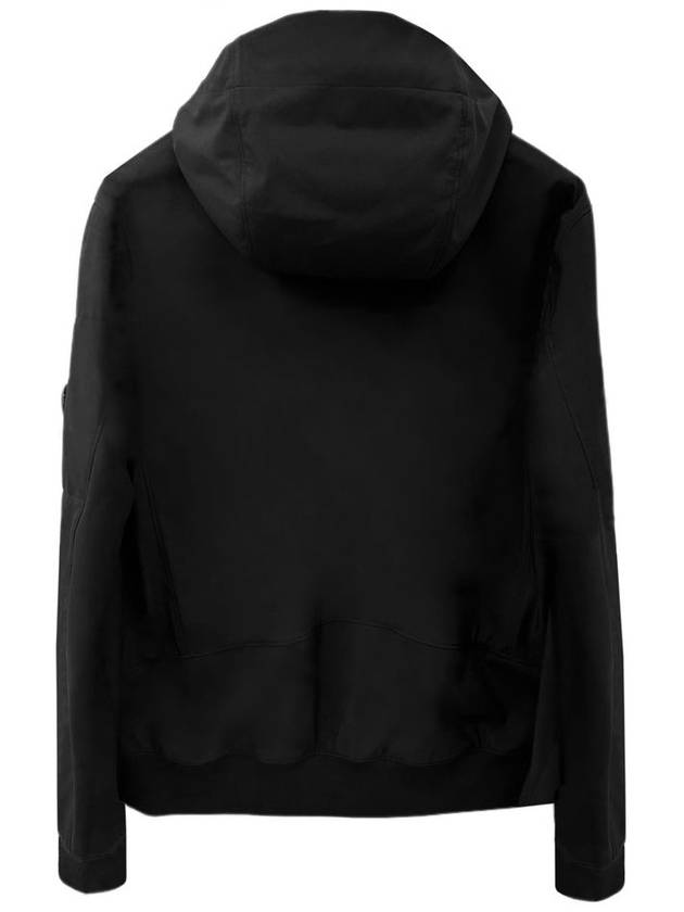 Men's Solf Shell R Lens Hooded Jacket Black - CP COMPANY - BALAAN 3