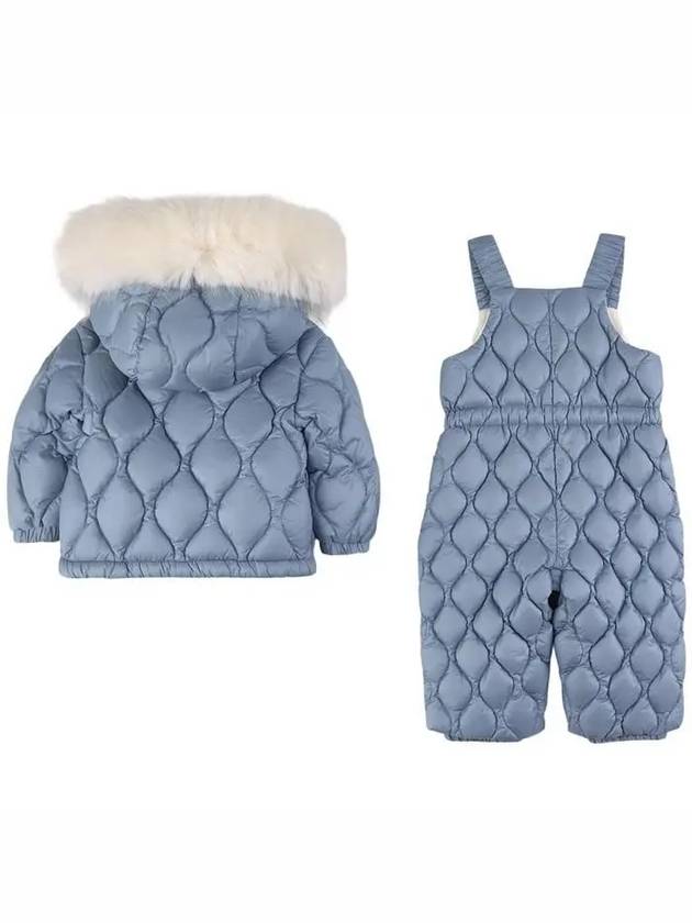 Moncler Baby DELBE Fur Hood Padding Set - MONCLER - BALAAN 2