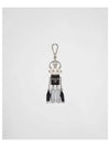 Saffiano Leather Robot Trick Keychain Silver - PRADA - BALAAN 2