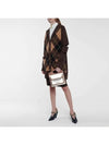 Mini Two-Tone Canvas And Leather Pocket Bag Natural Malt Brown - BURBERRY - BALAAN 8