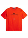 Alpha T shirt AMJT08911 G016 Men's Alpha T-Shirt - J.LINDEBERG - BALAAN 2