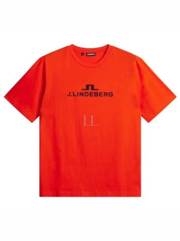 Alpha T shirt AMJT08911 G016 Men's Alpha T-Shirt - J.LINDEBERG - BALAAN 2