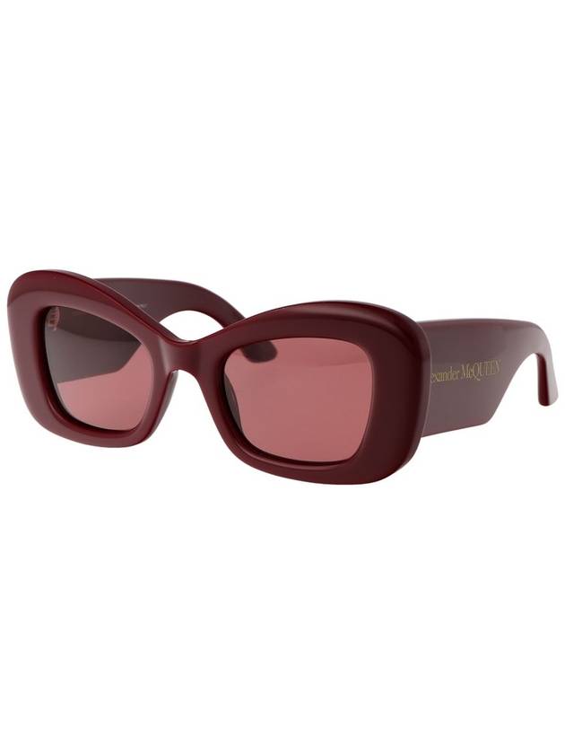 sunglasses AM0434S 006 burgundy - ALEXANDER MCQUEEN - BALAAN 3