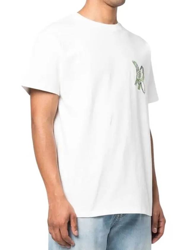 WITH graphic print t-shirt ATB897U WHITE - ANDERSSON BELL - BALAAN 2