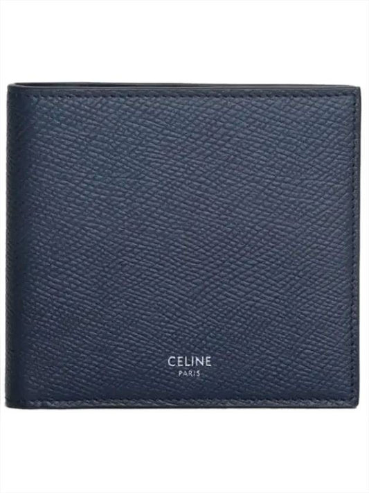 logo bifold wallet navy - CELINE - BALAAN 1