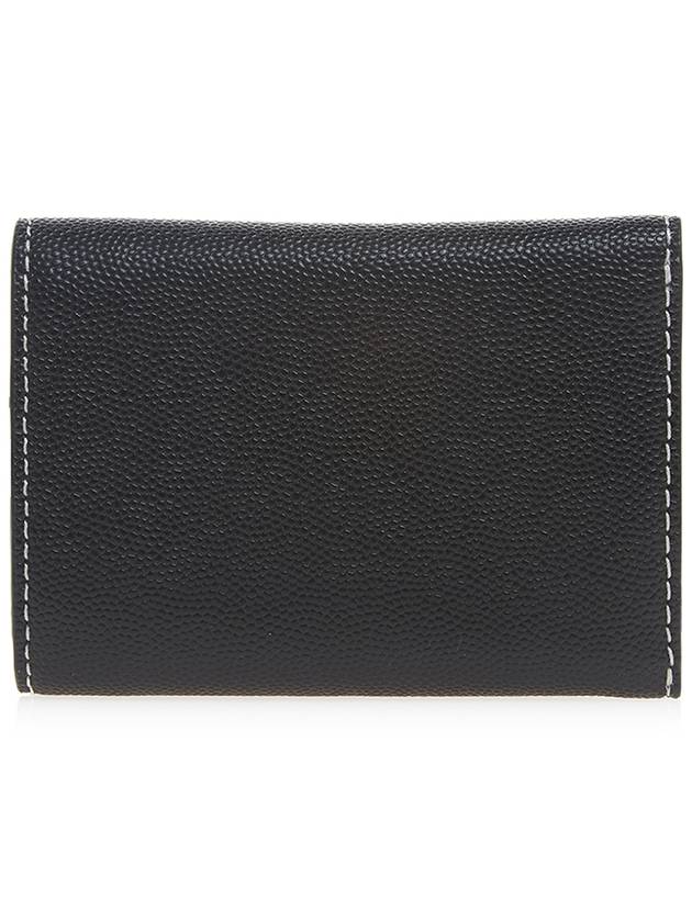 Mini Compact Leather Bicycle Wallet Black - MARC JACOBS - BALAAN.