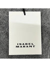 Yenky Logo Washed Cotton Tote Bag Grey - ISABEL MARANT - BALAAN 9