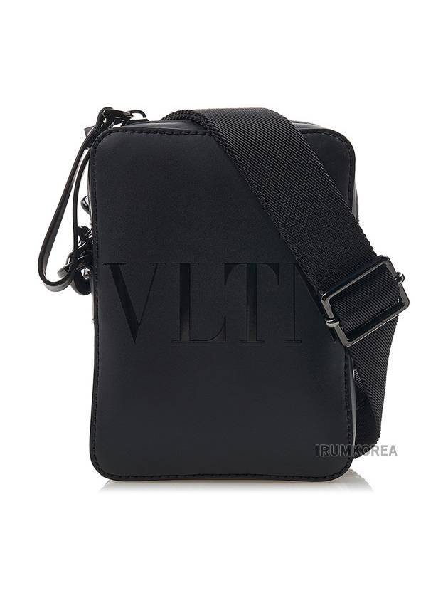 VLTN Leather Cross Bag Black - VALENTINO - BALAAN 2