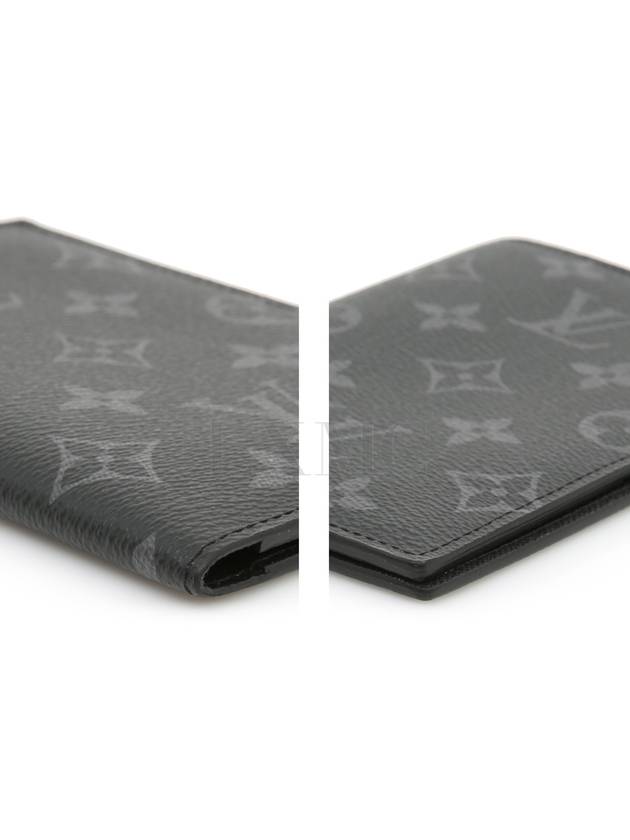 Passport Cover Monogram Eclipse Wallet M64501 - LOUIS VUITTON - BALAAN 5