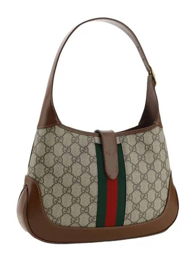 Jackie 1961 GG Supreme Small Shoulder Bag Brown - GUCCI - BALAAN 5