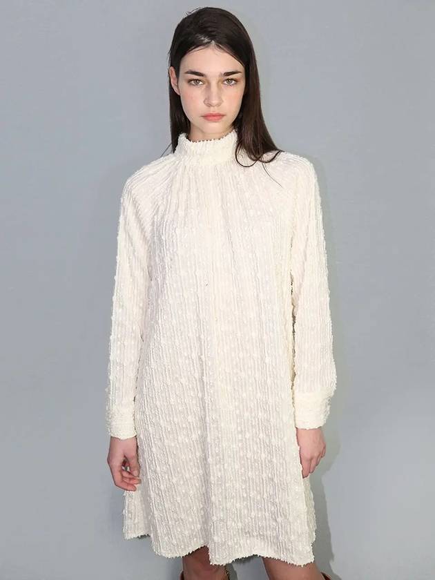 Turtleneck Glitter Ivory Op - DAMAGE MNEMONIC - BALAAN 1