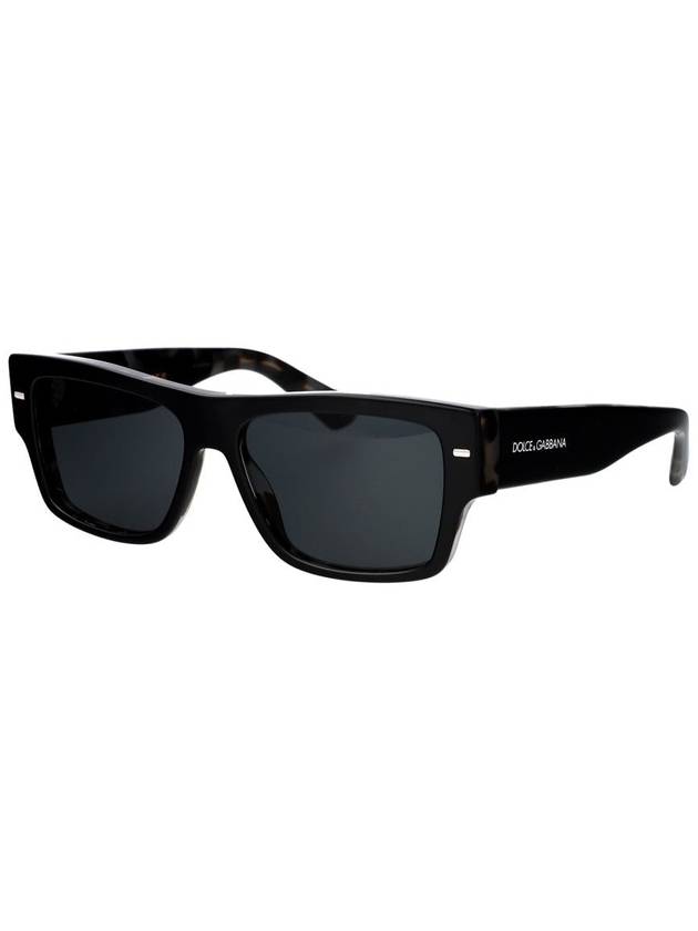 Sunglasses DG4451 340387 BLACK ON GRAY HAVANA - DOLCE&GABBANA - BALAAN 3