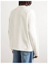 Logo Print Cotton Long Sleeve T-Shirt White - JIL SANDER - BALAAN 5