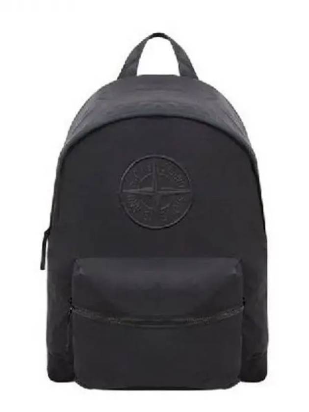 Compass logo patch nylon backpack - STONE ISLAND - BALAAN 1