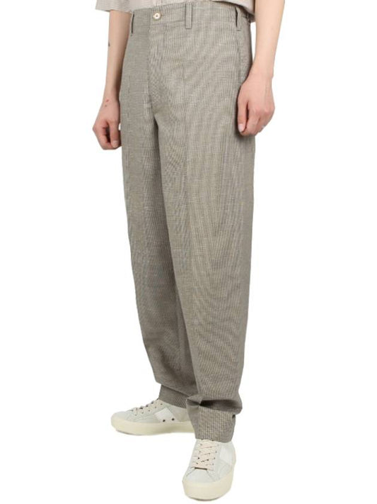 Wool Tapered Slacks Beige Grey - LEMAIRE - BALAAN 2