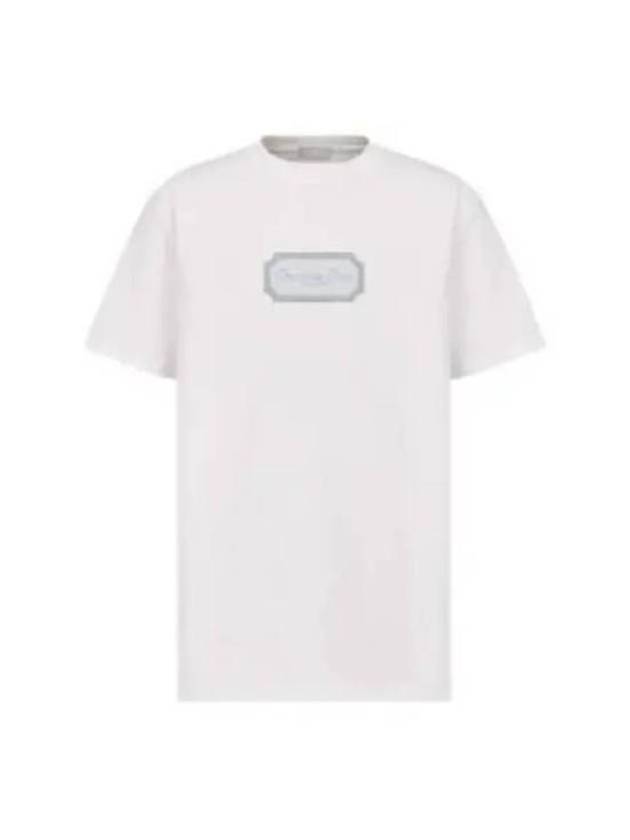 Couture Relaxed Fit Short Sleeve T-Shirt White - DIOR - BALAAN 2