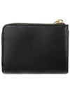 Lisse Logo Zipper Coin Wallet Black - A.P.C. - BALAAN 4